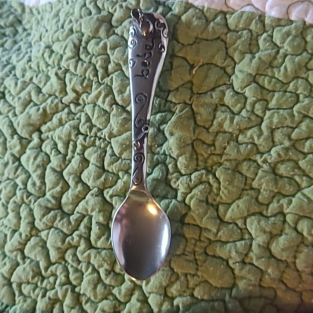 Metal Morphosis baby spoon